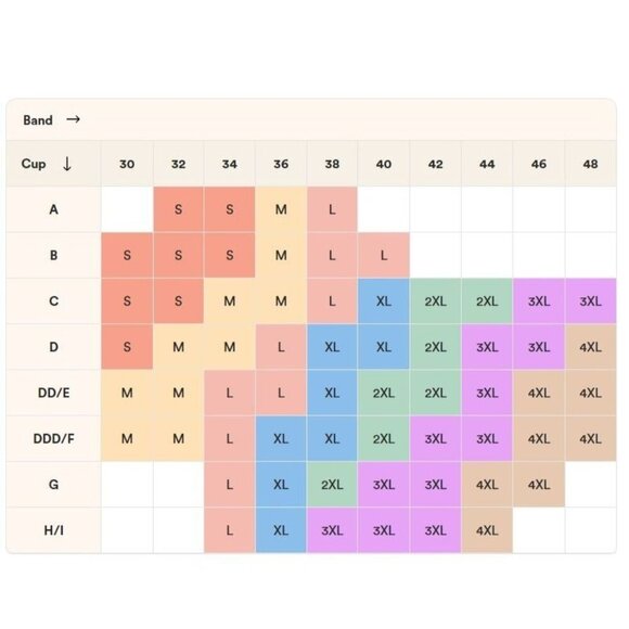 Truekind Daily Comfort Wirefree Shaper Bra Chocolate Brown Women's 4XL 44 46 48 - Picture 8 of 8